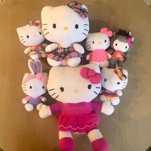 Hello kitty plush lot